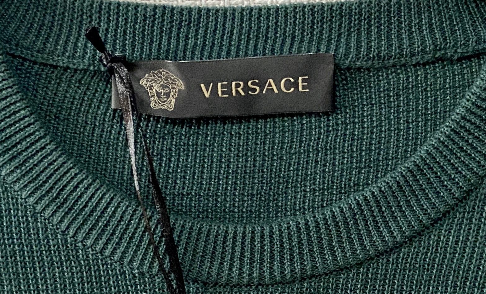 Versace NWT MENS NASTRO VERSACE SLIM FIT SWEATER M/ IT 48 Size US M / EU 48-50 / 2 - 3 Thumbnail