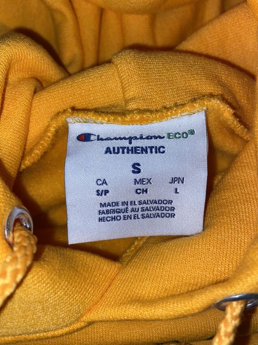 Champion Civil Regime Blanco Roses Hoodie in Gold size Small Grailed