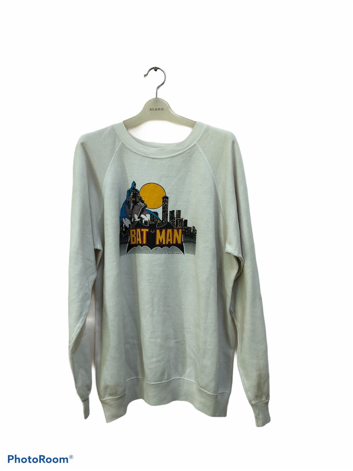 Vintage 80s Batman Sweatshirt 1984 DC Comic Sweatshirt