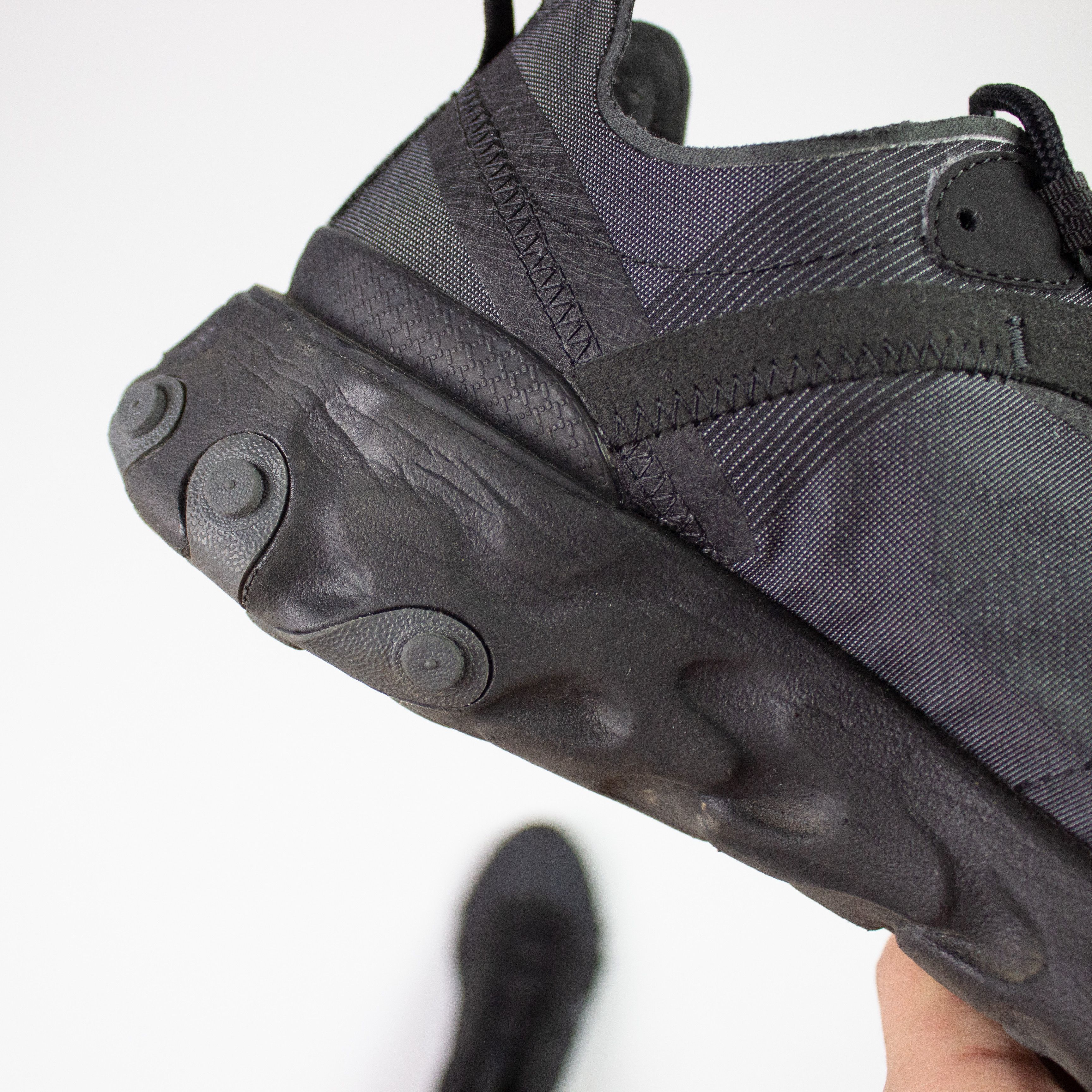 Nike Nike React Element 55 Triple Black Size US 9 / EU 42 - 8 Thumbnail