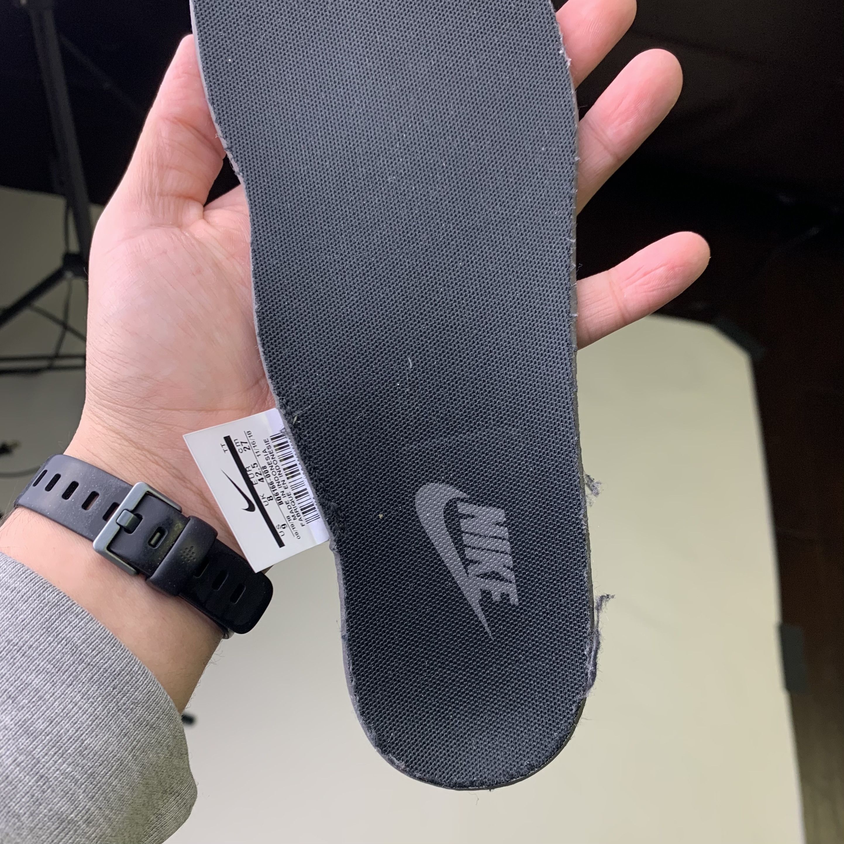 Nike Nike React Element 55 Triple Black Size US 9 / EU 42 - 14 Thumbnail