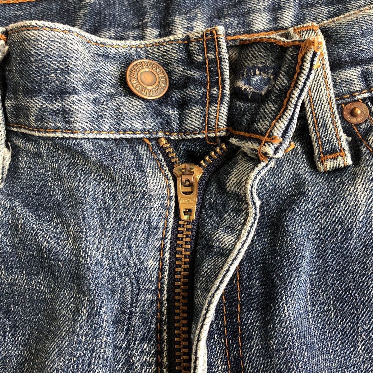 Levi's Vintage Levis 512 Distressed Denim Jeans Size US 34 / EU 50 - 5 Thumbnail