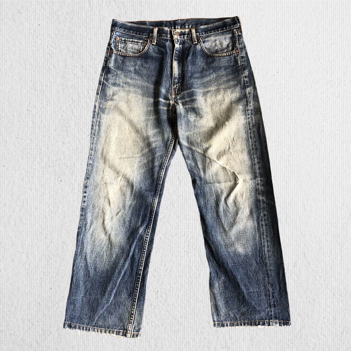 Levi's Vintage Levis 512 Distressed Denim Jeans Size US 34 / EU 50 - 1 Thumbnail