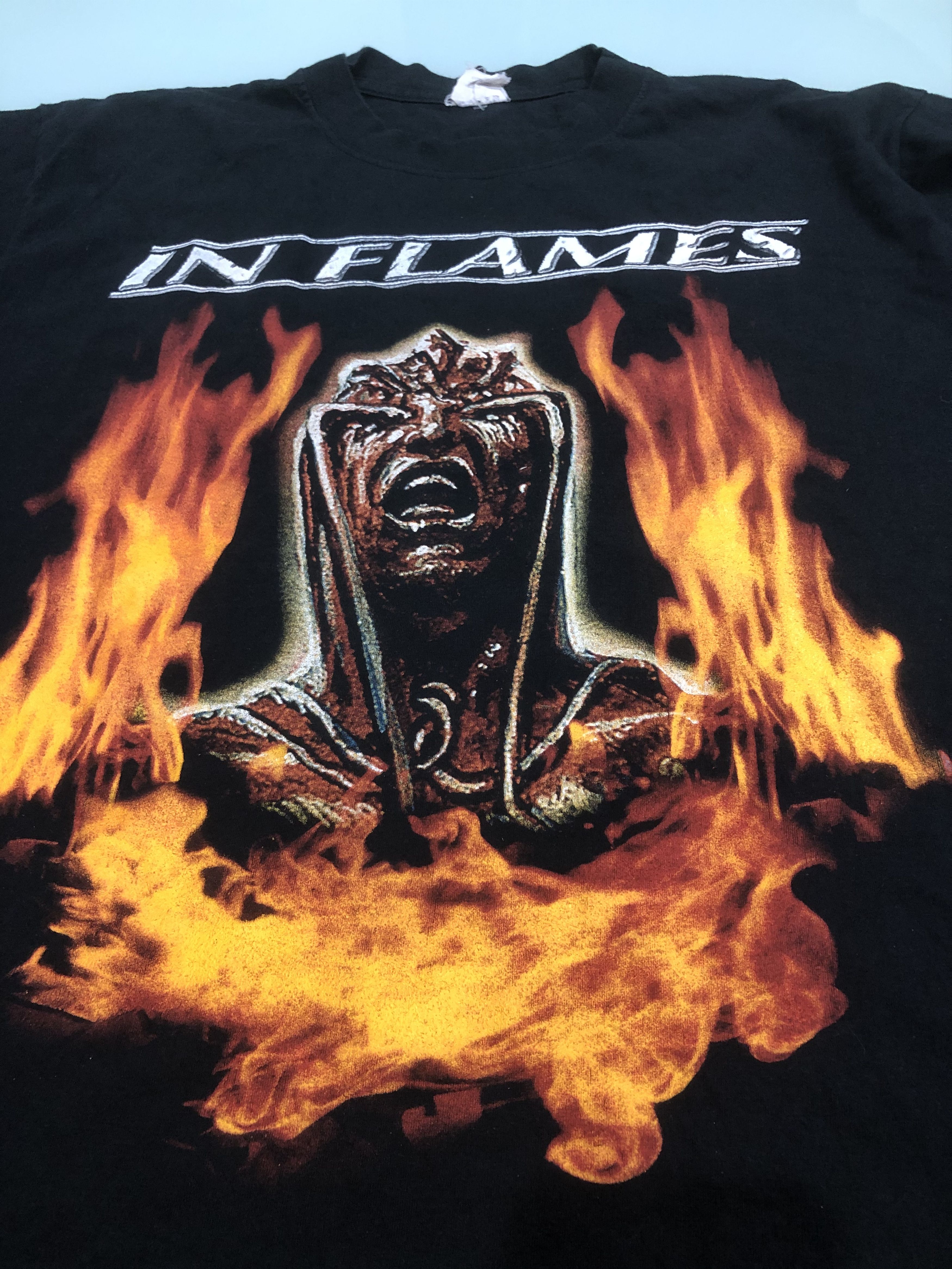 Band Tees Vintage Swedish Heavy Metal Band In Flames Size US XL / EU 56 / 4 - 3 Thumbnail