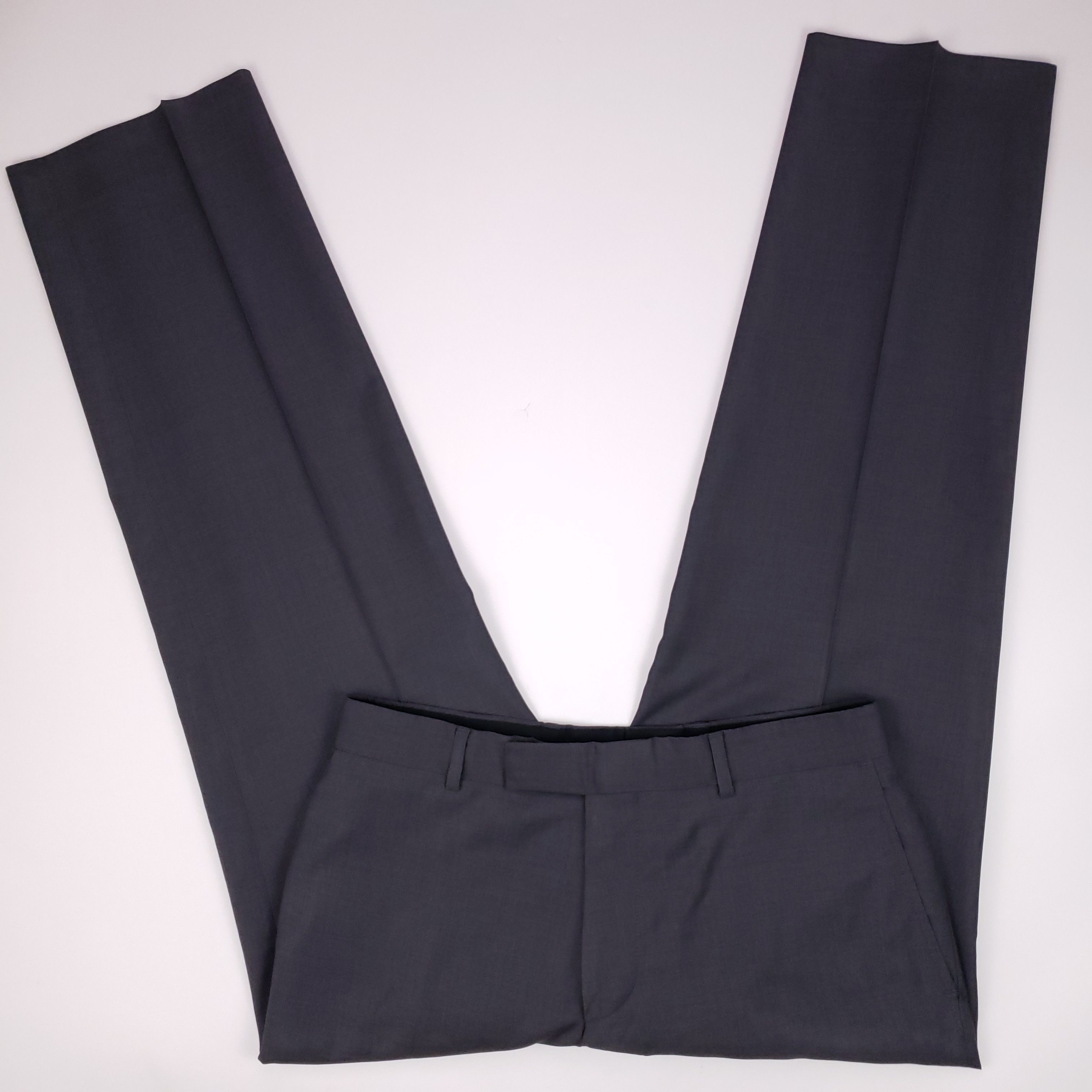 Hugo Boss Hugo Boss James Brown Pants 32x30 Gray Charcoal Wool Cashme Size US 32 / EU 48 - 2 Preview