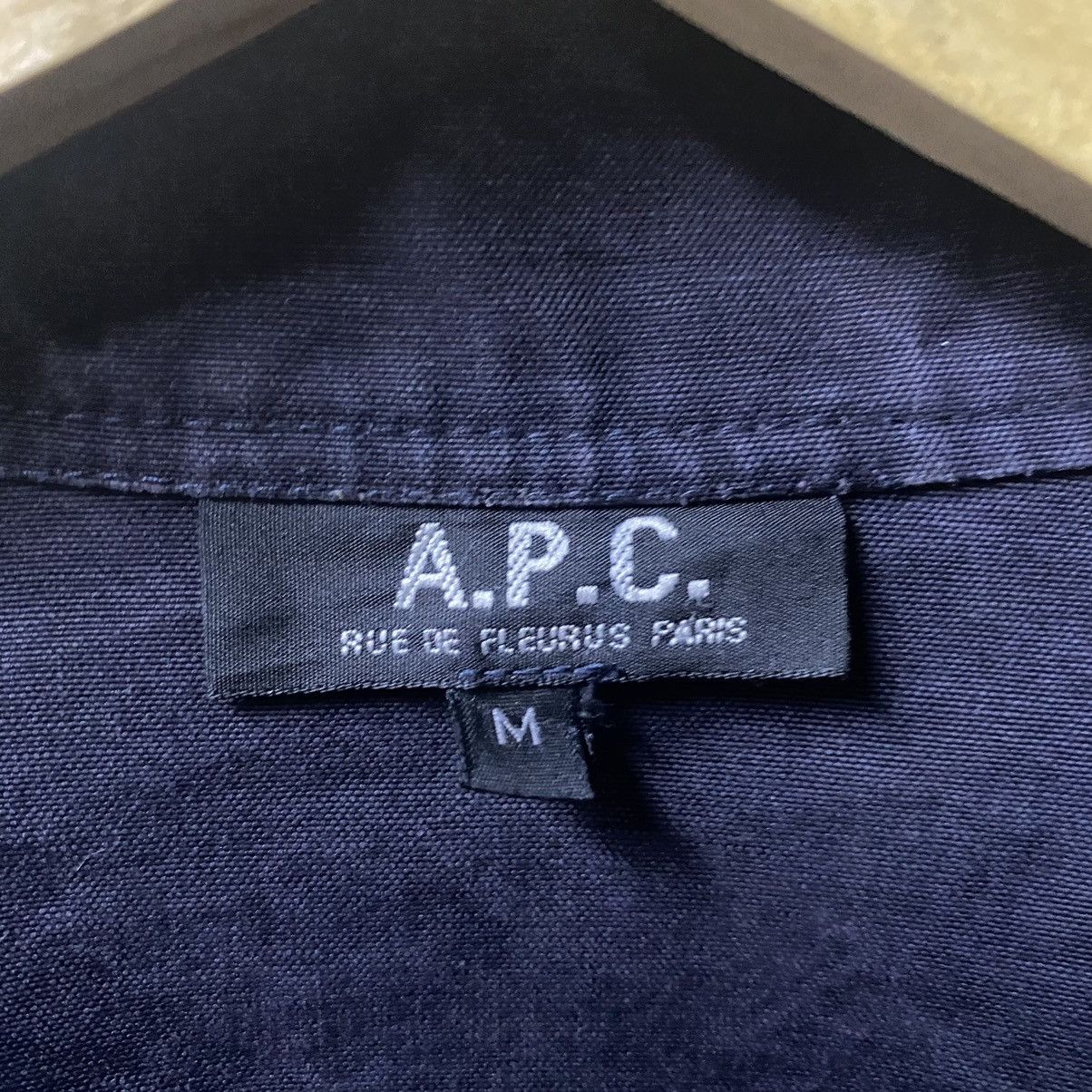 A.P.C. A.P.C Zipper Jacket Cotton Size US M / EU 48-50 / 2 - 7 Thumbnail