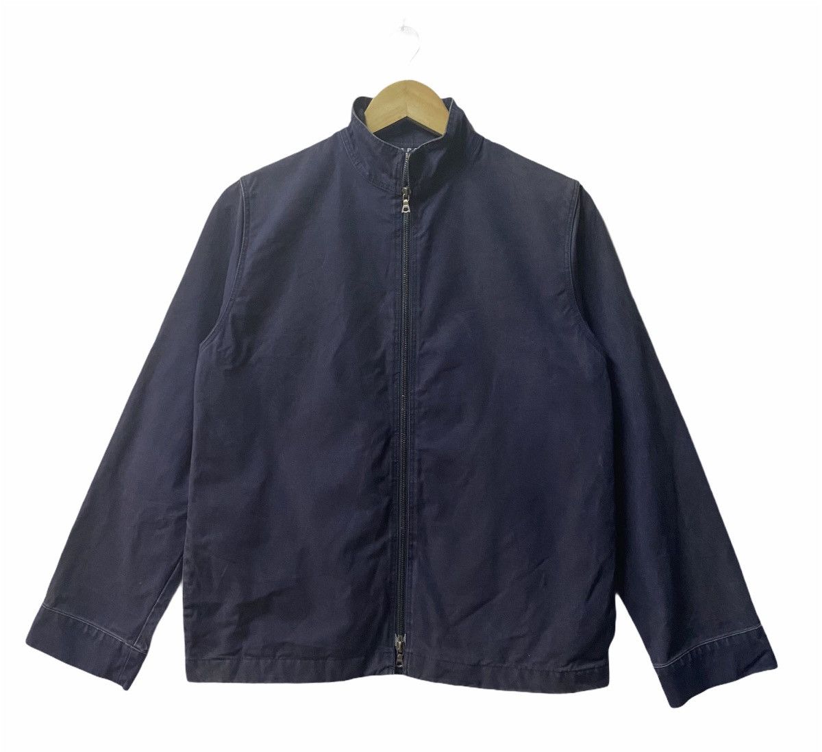 A.P.C. A.P.C Zipper Jacket Cotton Size US M / EU 48-50 / 2 - 1 Thumbnail