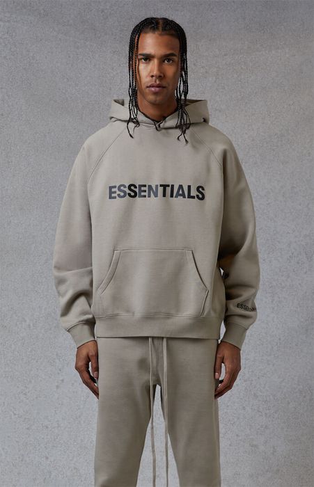 Essential best sale hoodie olive