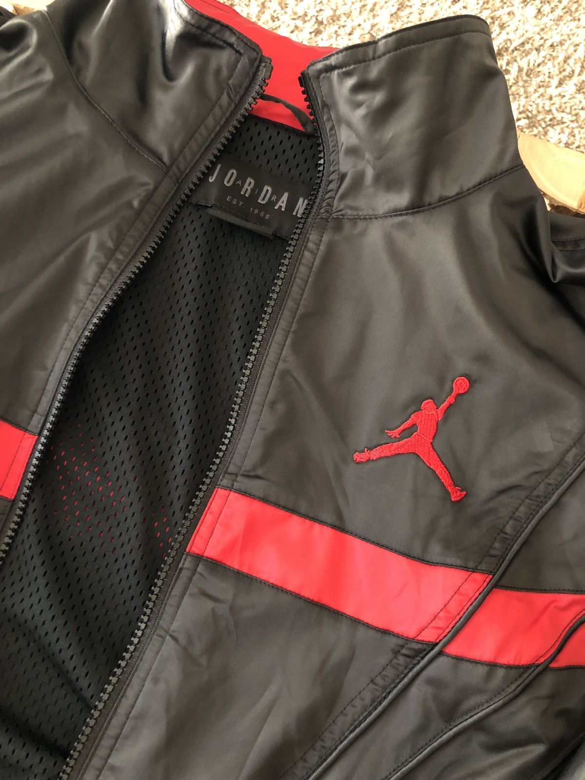 Jordan Brand Nike Vintage Vintage Nike Air Jordan Flight Jacket Grailed