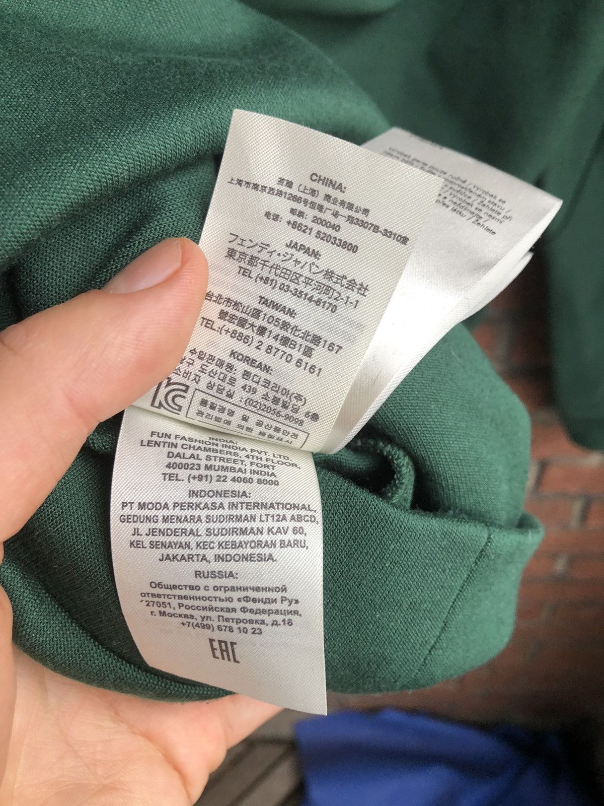 Fendi Fendi Logo Hoodie Size US M / EU 48-50 / 2 - 12 Thumbnail