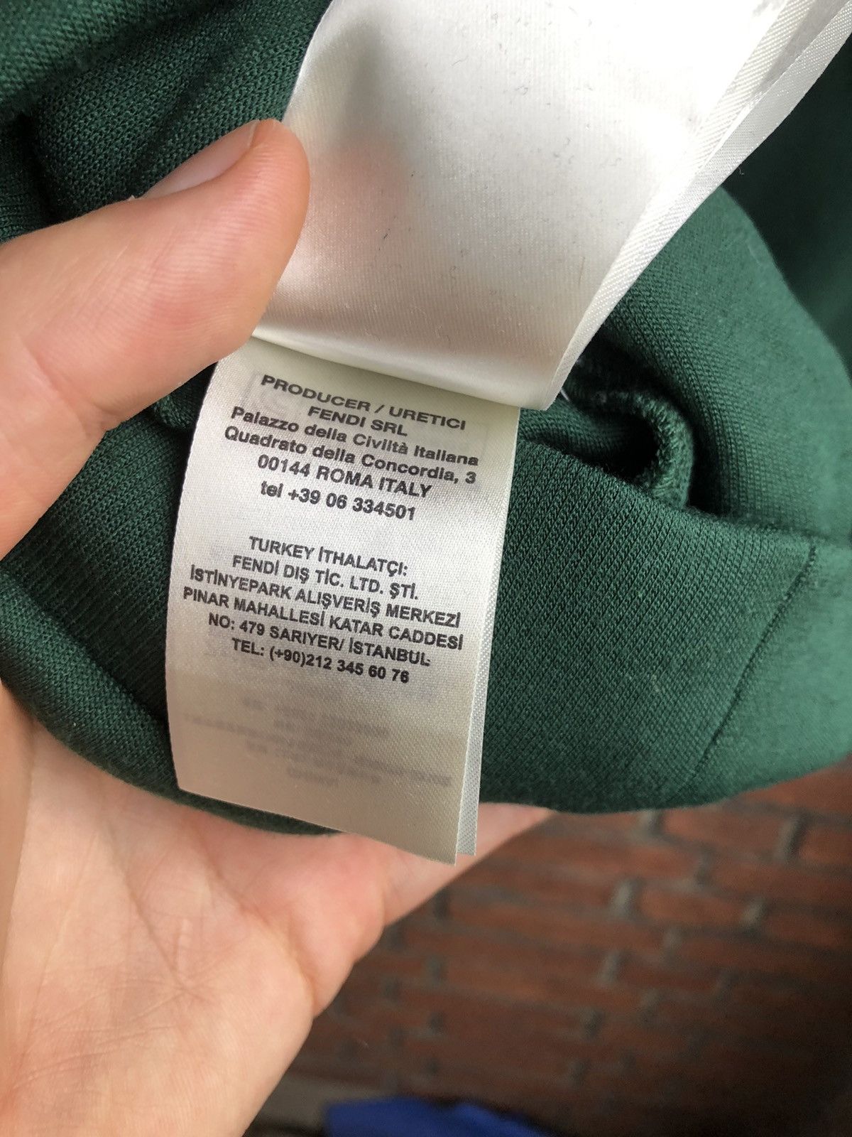 Fendi Fendi Logo Hoodie Size US M / EU 48-50 / 2 - 11 Thumbnail