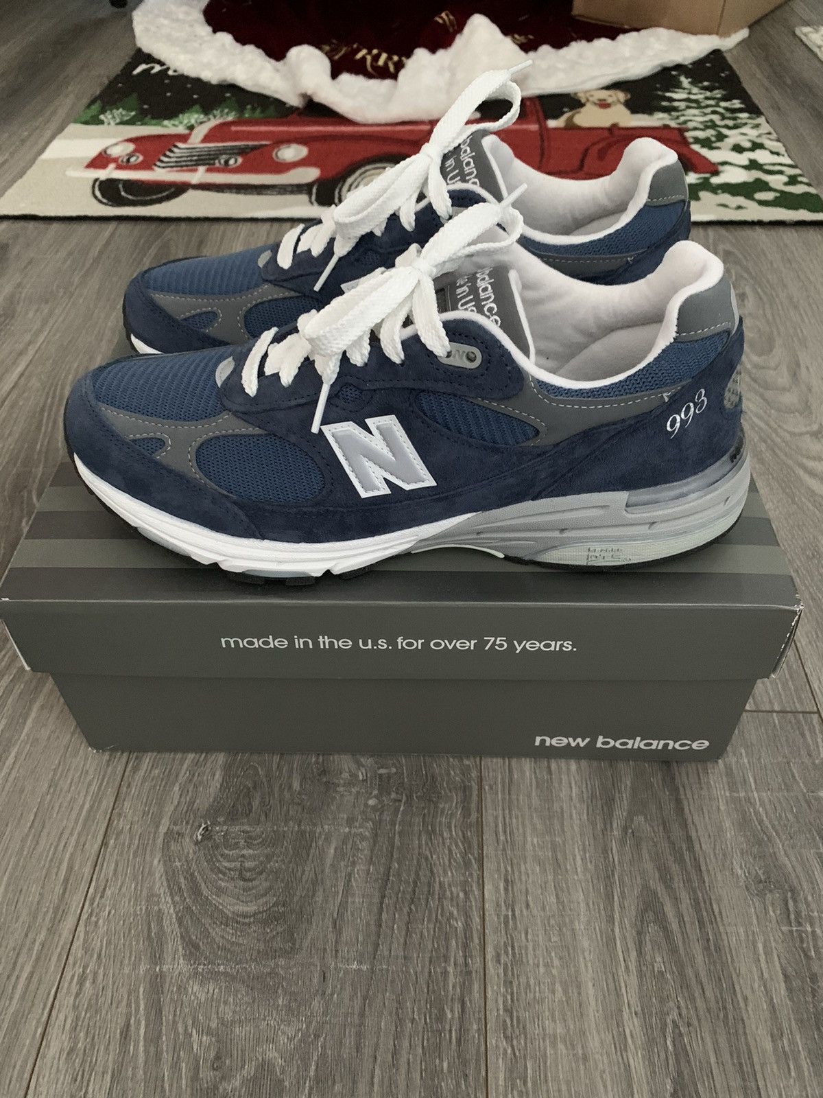 New Balance New Balance 993 Vintage Indigo Size 9.5 Grailed