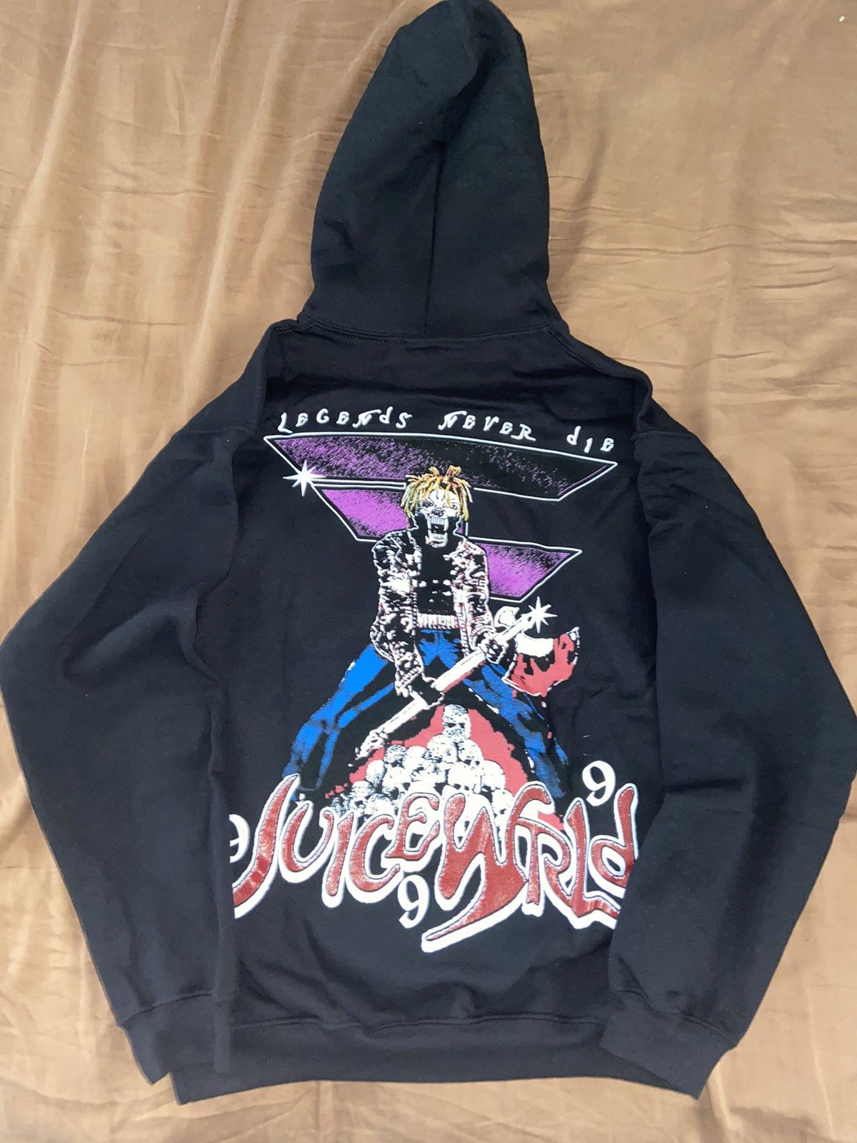 999 Club Juice WRLD x Faze Clan Champion Hoodie Black size Small