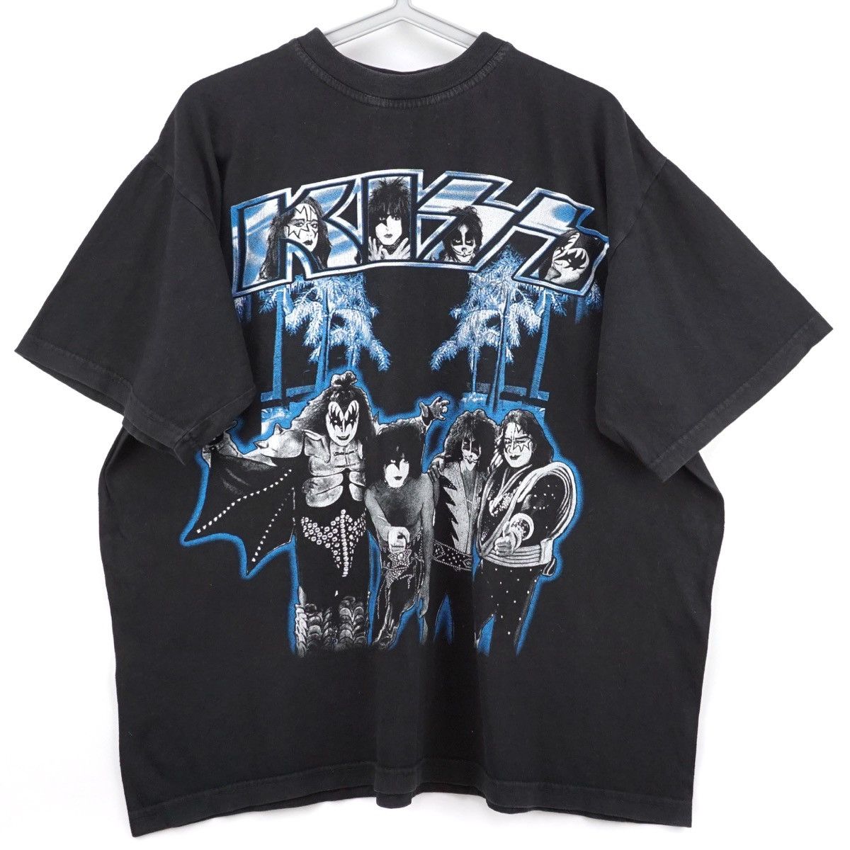 Philcos KISS Band T-shirt, Men's M size cotton black type Vintage Second Hand main image 1