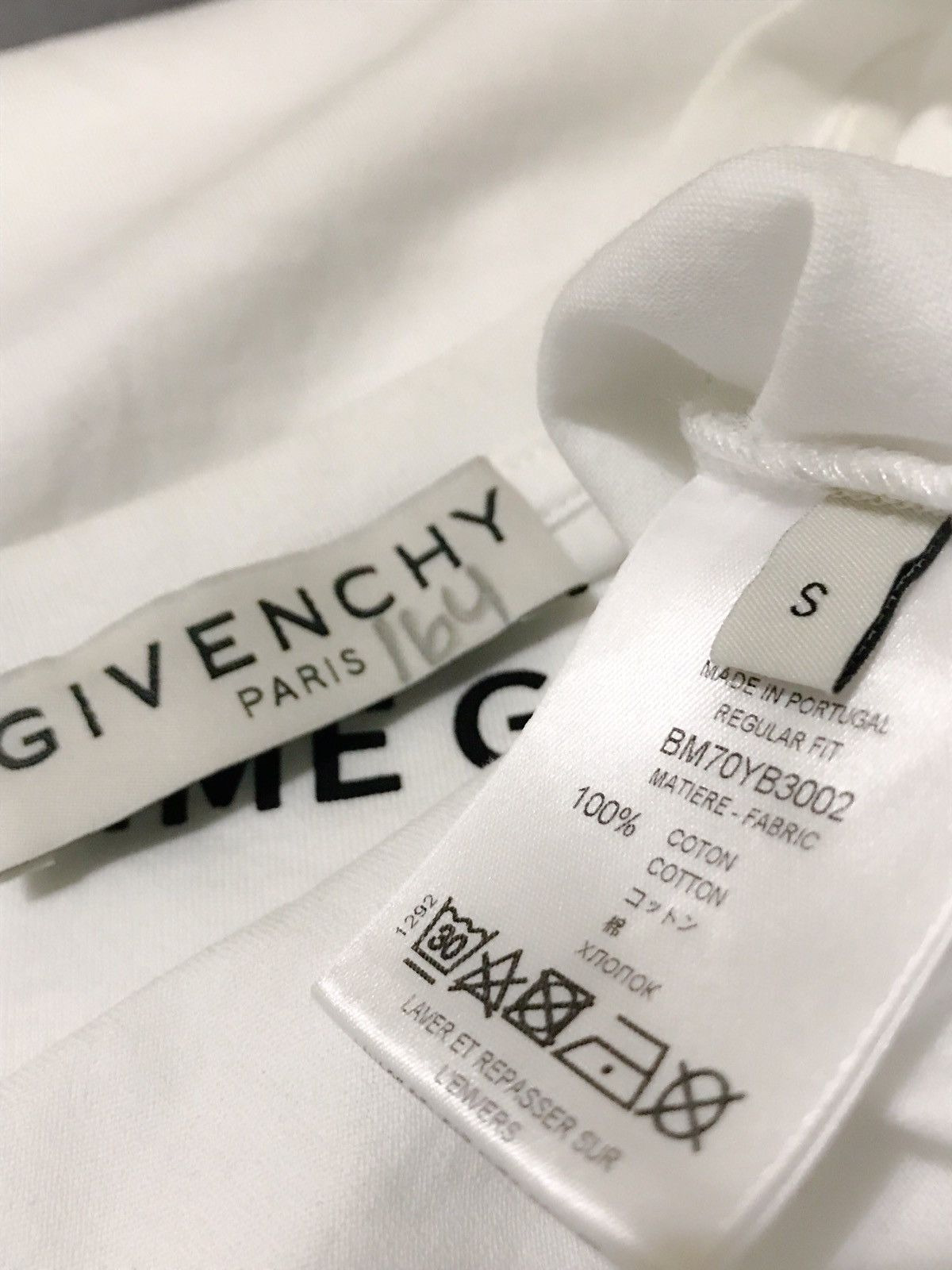 Givenchy Givenchy studio homme logo t shirt Size US S / EU 44-46 / 1 - 5 Thumbnail