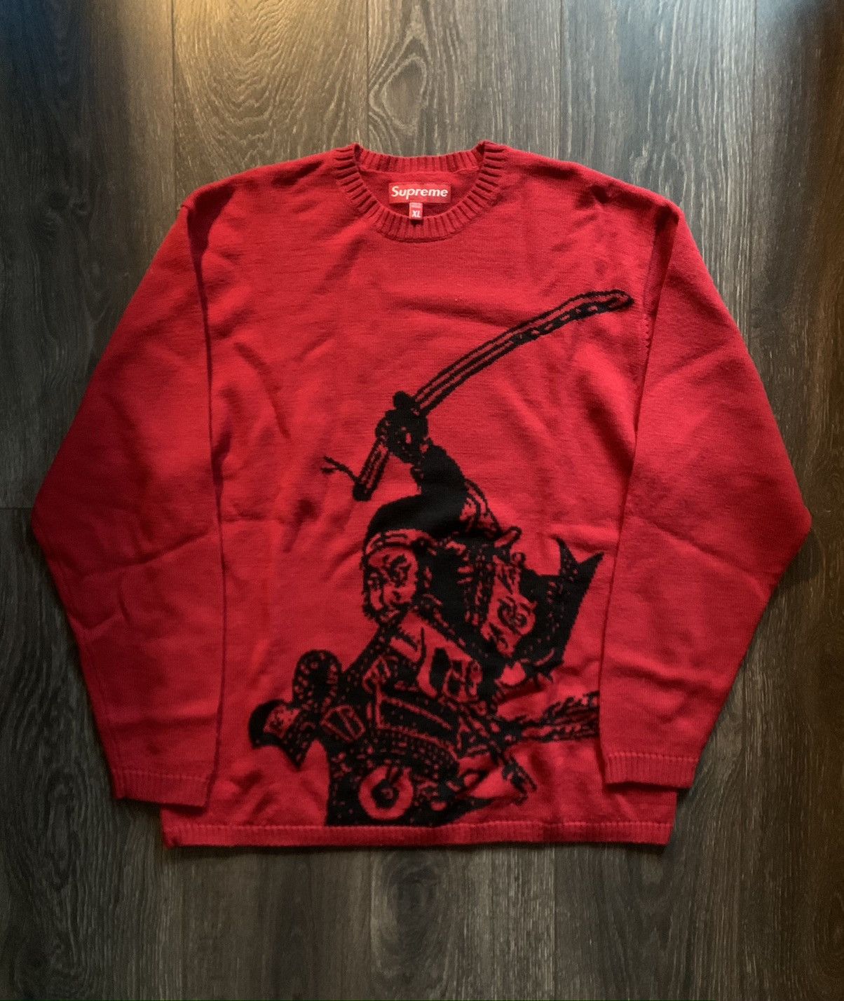 Supreme Samurai Sweater | Grailed