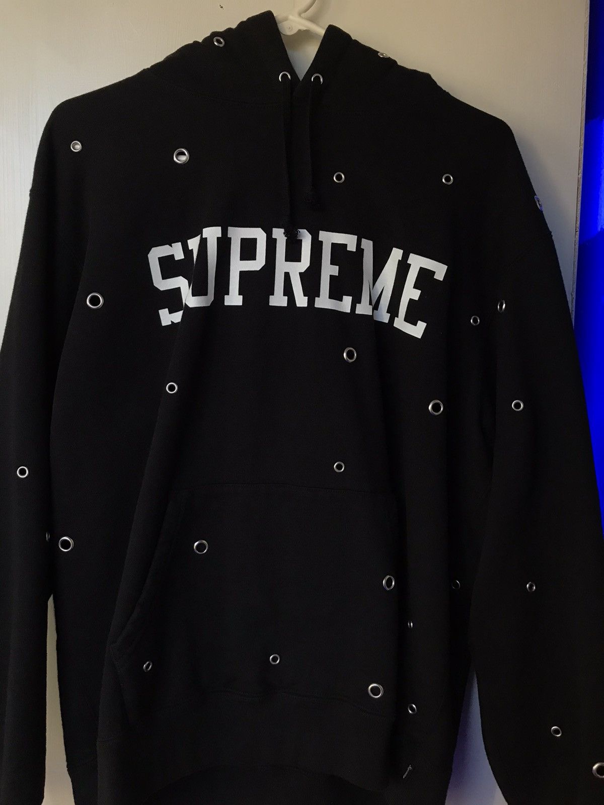 Supreme Eyelet Hoodie