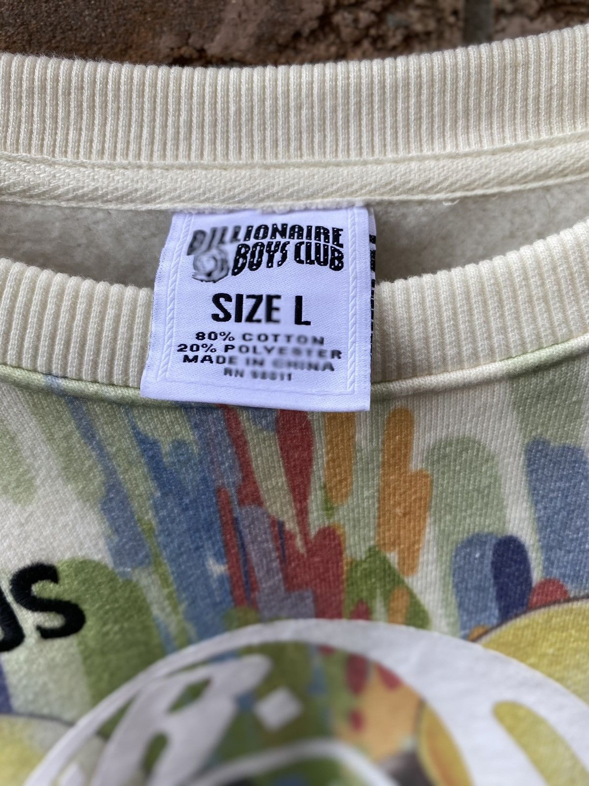 Billionaire Boys Club BBC 👨🏼‍🚀 Ivory Interplanetary Crewneck final drop ⚠️ Size US L / EU 52-54 / 3 - 4 Thumbnail