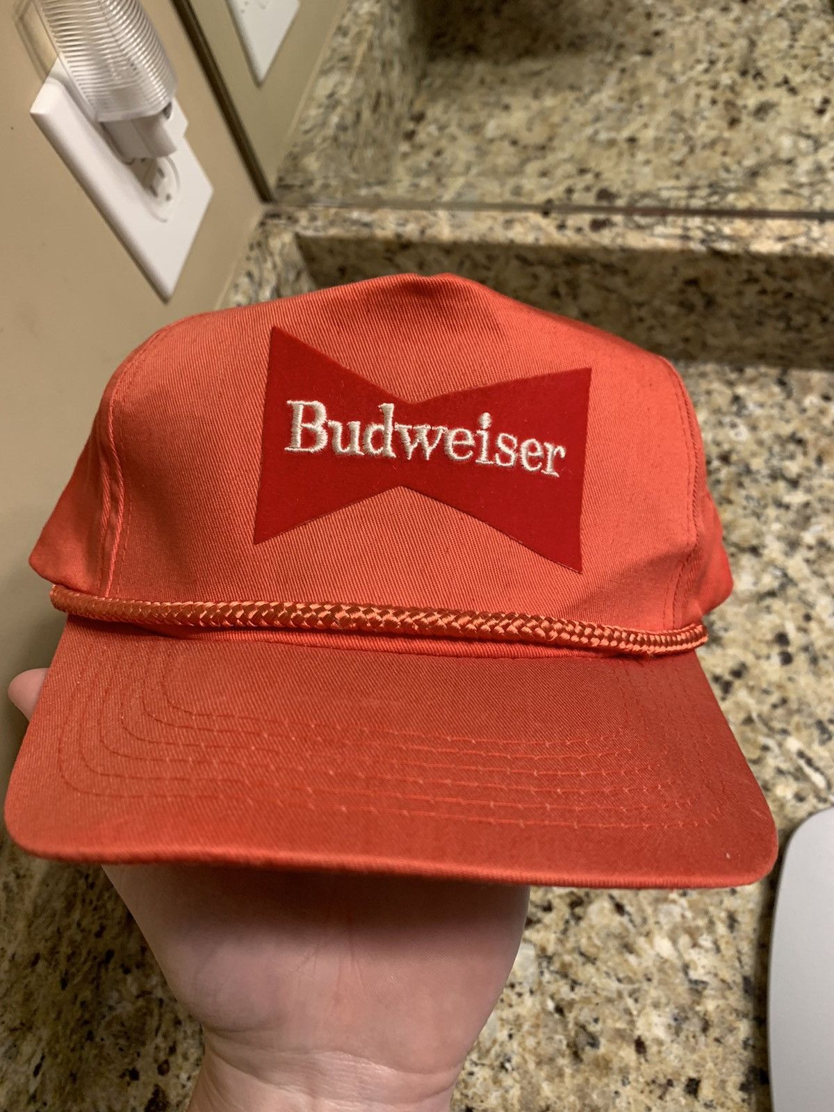 Vintage Vintage Budweiser 80s Hat Snapback Size ONE SIZE - 5 Preview
