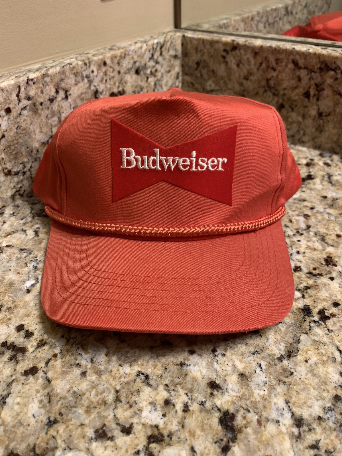 Vintage Vintage Budweiser 80s Hat Snapback Size ONE SIZE - 1 Preview