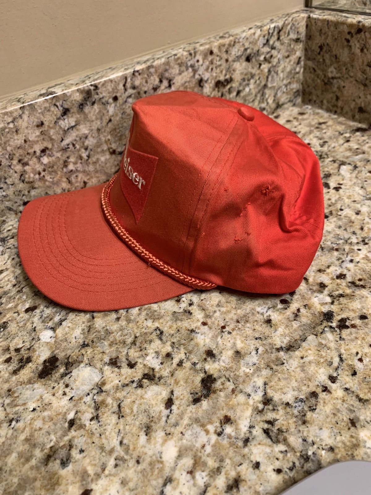 Vintage Vintage Budweiser 80s Hat Snapback Size ONE SIZE - 2 Preview