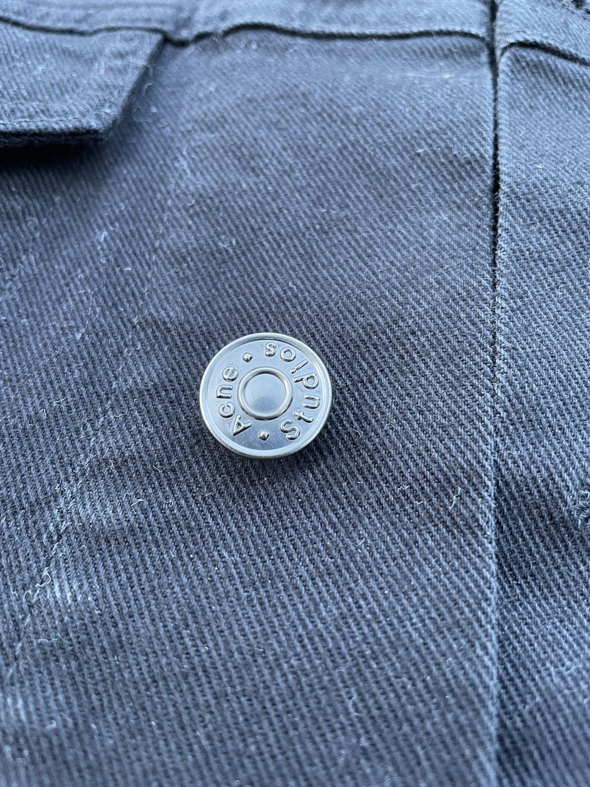 Acne Studios Acne Studios Who Black Denim Jacket SS16 Size 50 Size US M / EU 48-50 / 2 - 3 Thumbnail