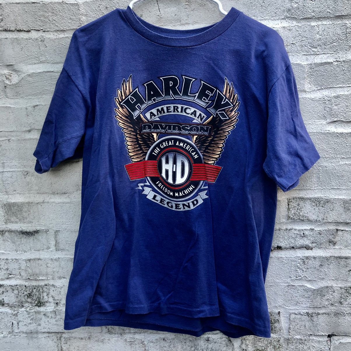 Harley Davidson vintage 1994 HARLEY American Freedom Machine tee shirt M Size US M / EU 48-50 / 2 - 2 Preview