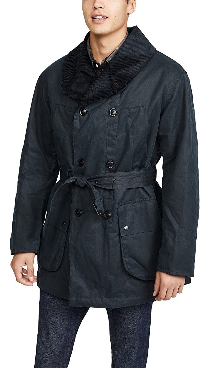 Barbour X Engineered Garments Mackinaw Waxed Jacket Cotton Jacket