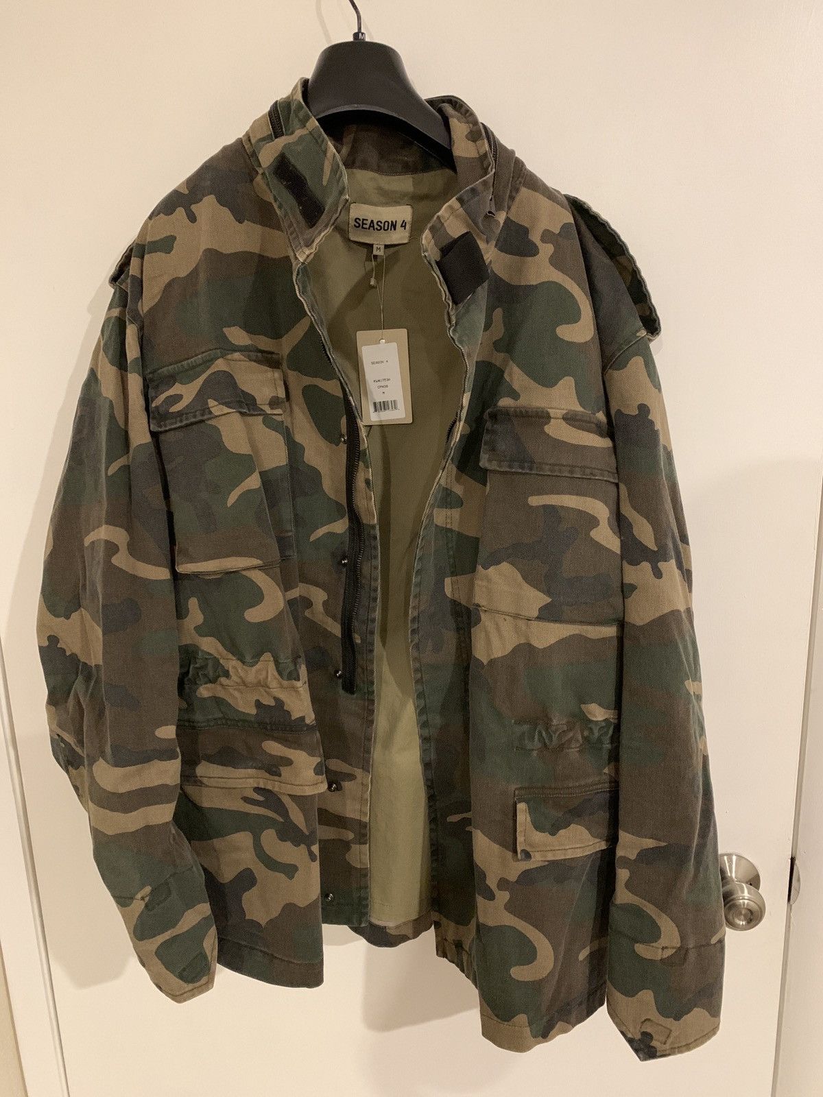 Yeezy Season 4 Camo Jacket | Grailed