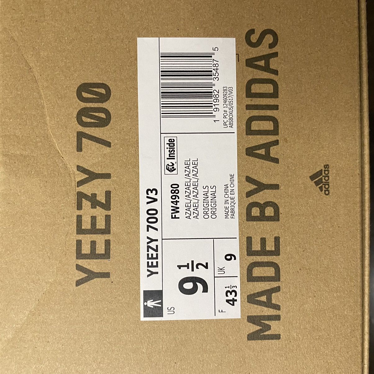 Adidas × Yeezy Yeezy Boost 700 V3 Azael Size US 9.5 / EU 42-43 - 8 Thumbnail
