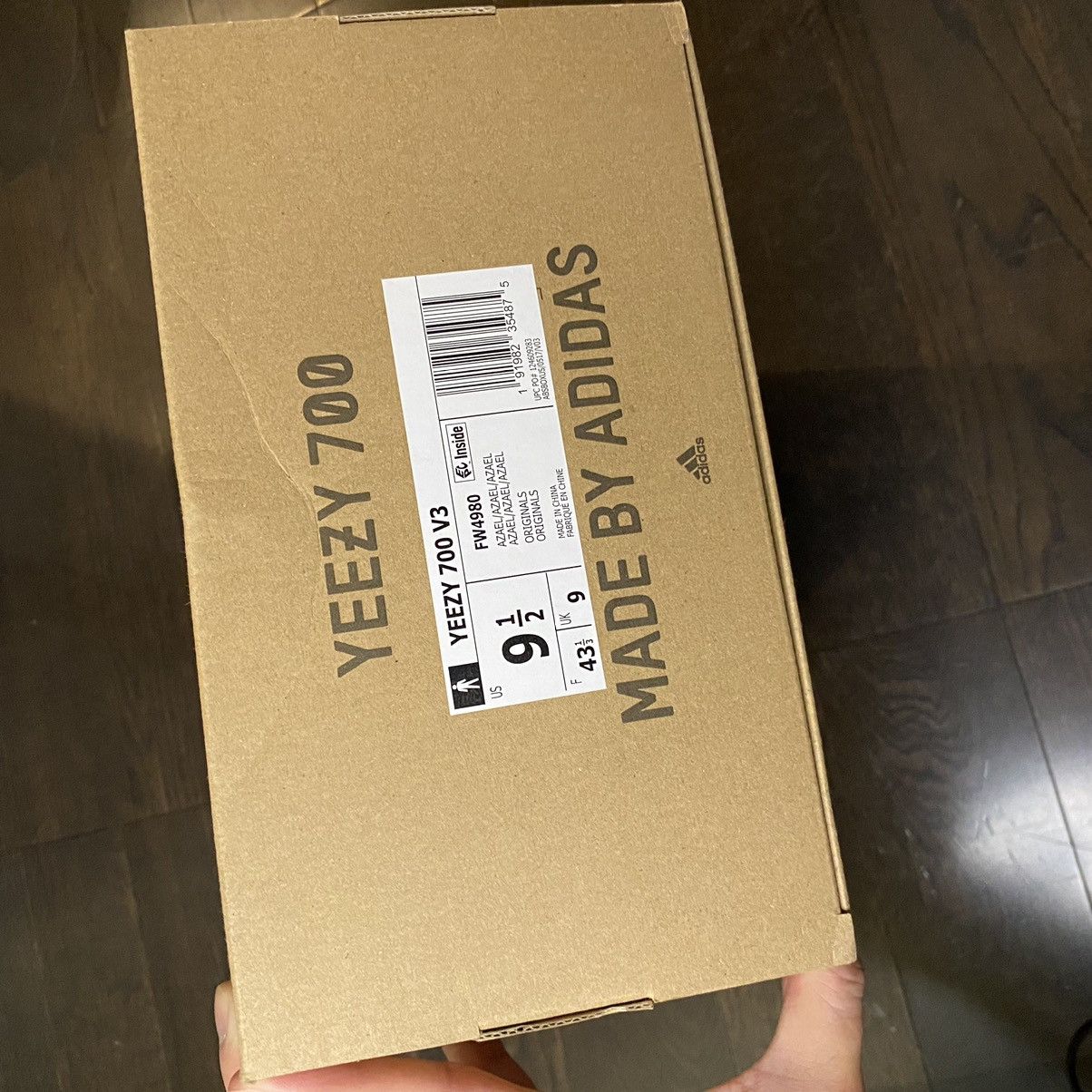 Adidas × Yeezy Yeezy Boost 700 V3 Azael Size US 9.5 / EU 42-43 - 7 Thumbnail