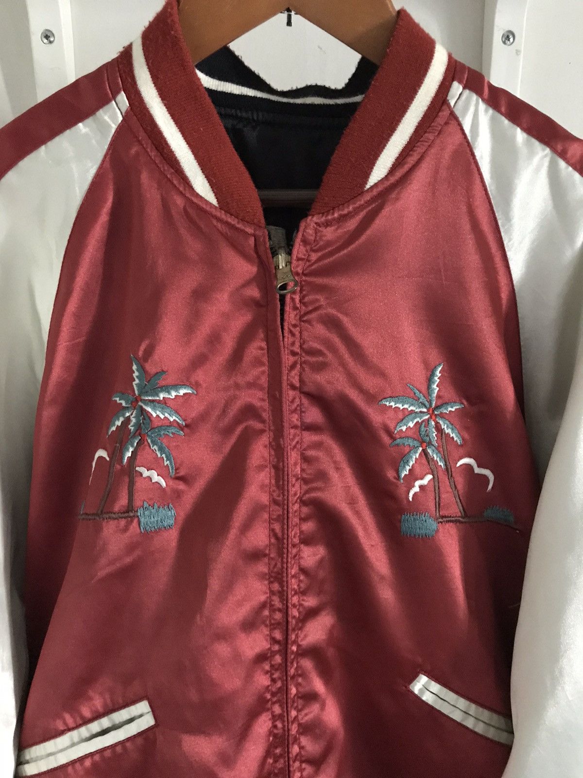 Japanese Brand Vintage Reversible Sukajan Alaska & Hawaii Size US S / EU 44-46 / 1 - 6 Thumbnail