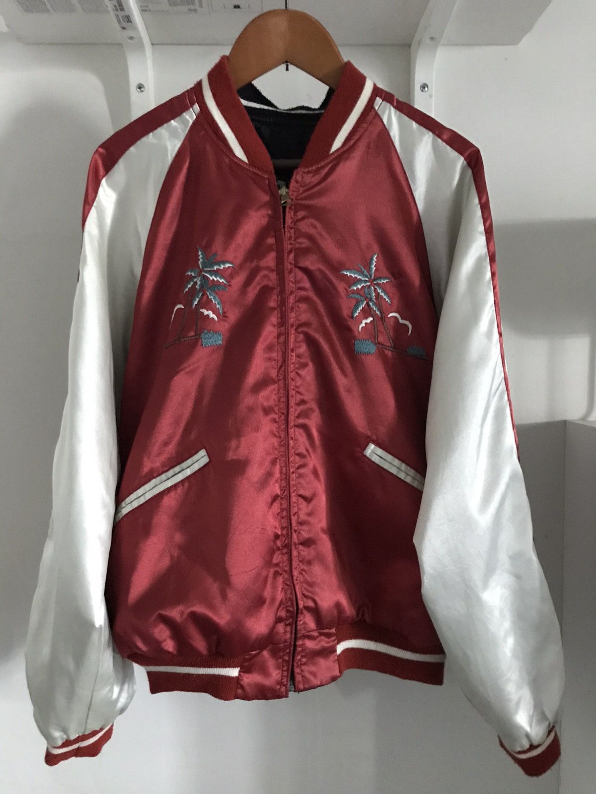 Japanese Brand Vintage Reversible Sukajan Alaska & Hawaii Size US S / EU 44-46 / 1 - 4 Thumbnail