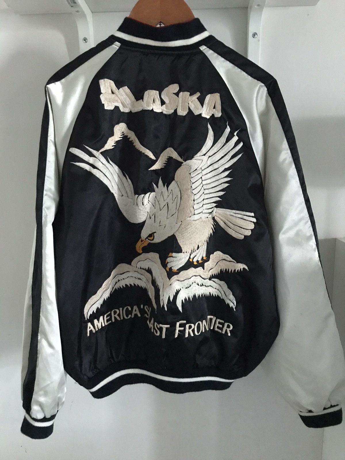 Japanese Brand Vintage Reversible Sukajan Alaska & Hawaii Size US S / EU 44-46 / 1 - 2 Thumbnail