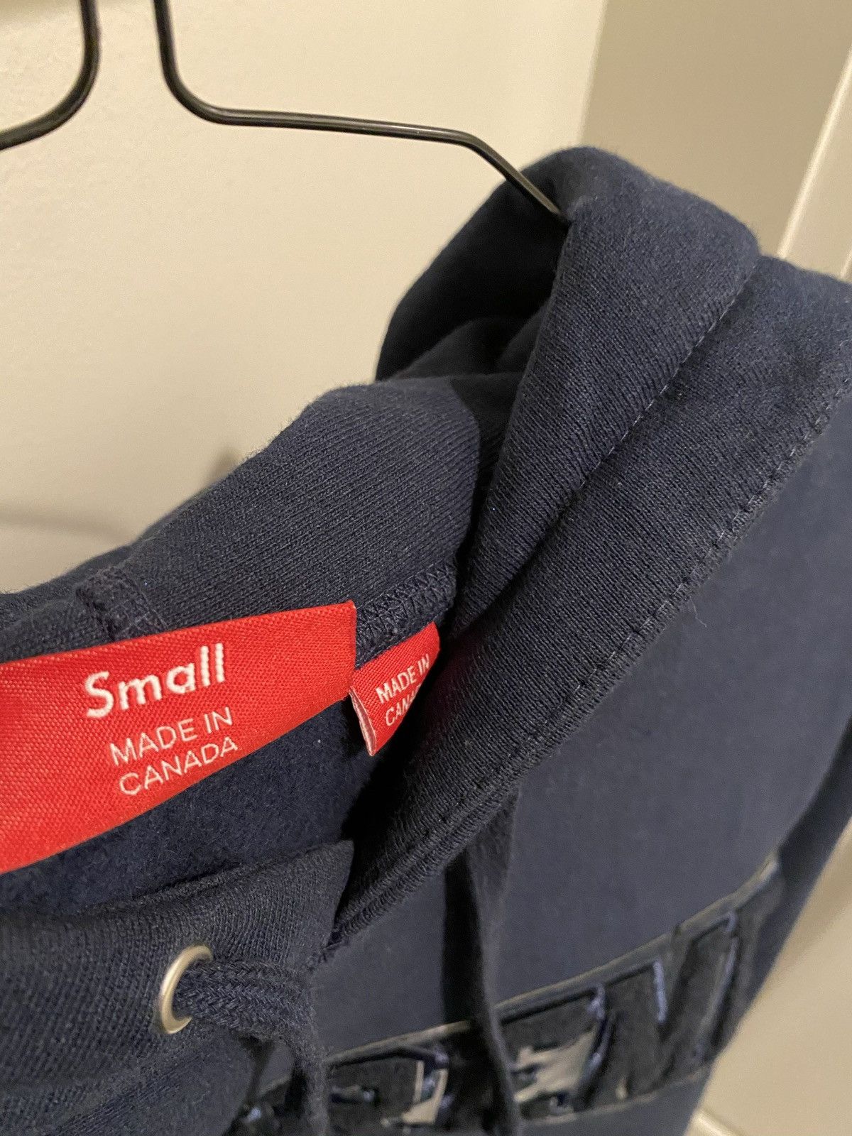 Supreme Patent Chenille Arc Logo Hoodie Size US S / EU 44-46 / 1 - 4 Thumbnail
