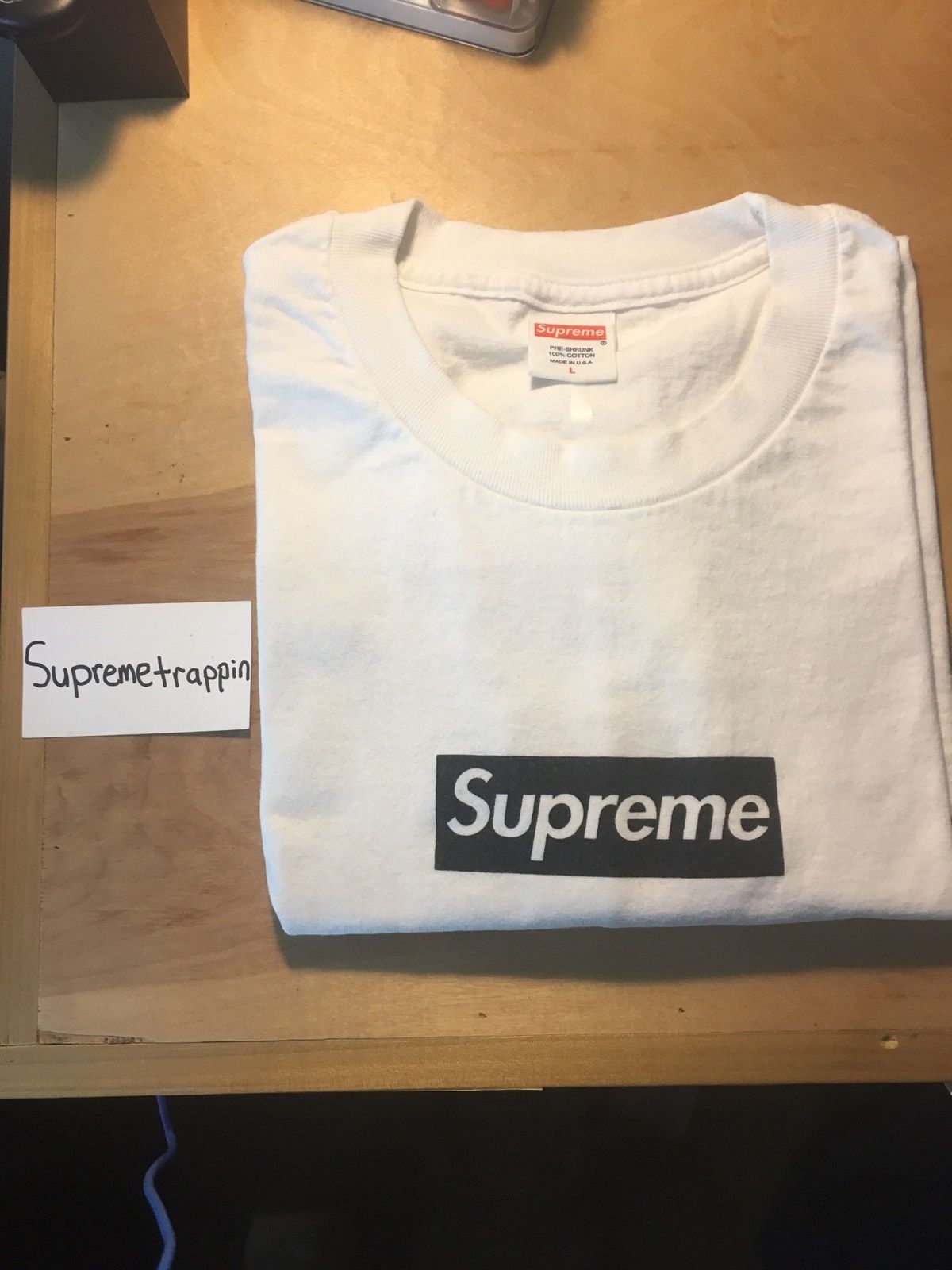 Supreme rizzoli outlet box logo