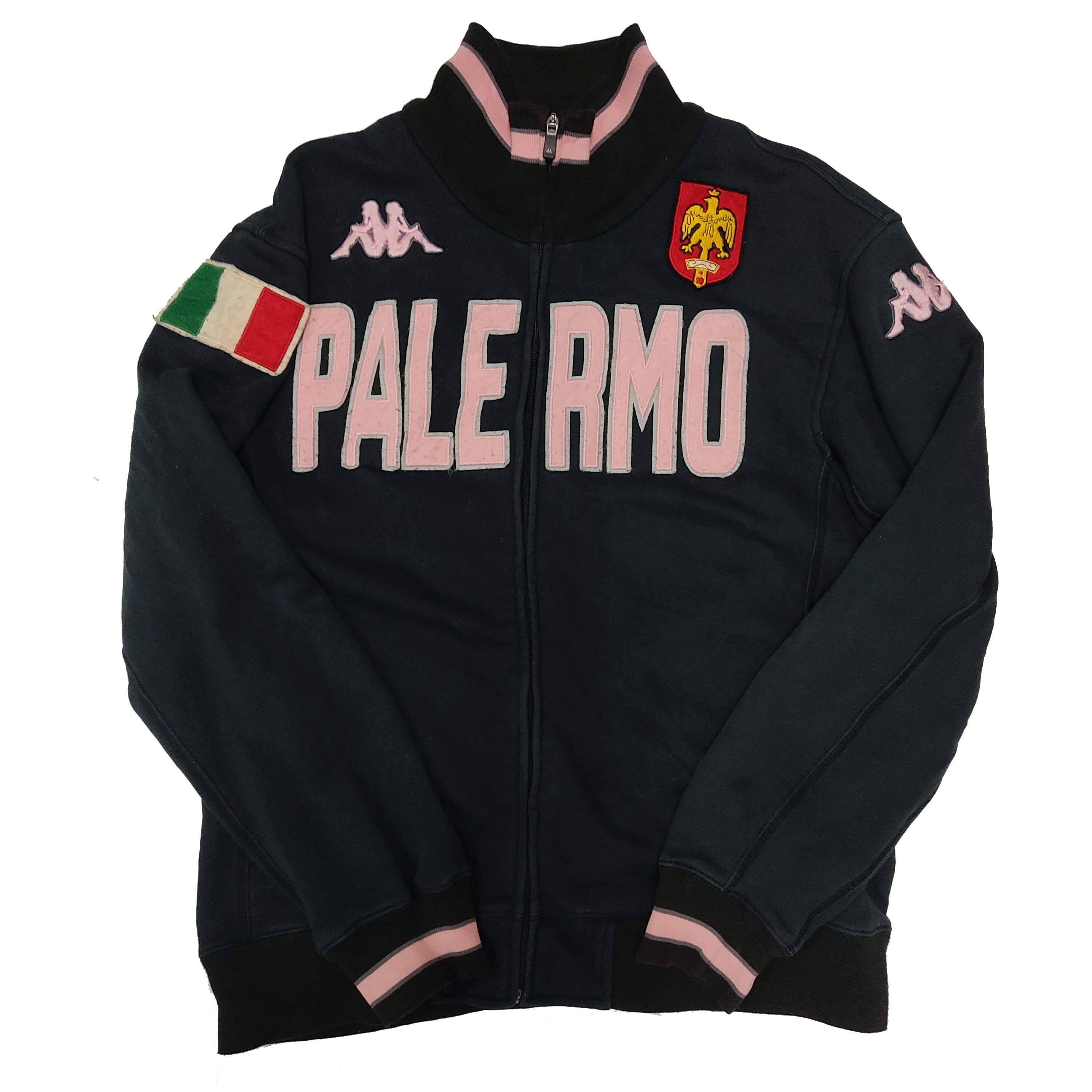 Vintage Kappa Palermo 1998/99 Home Soccer Jersey (L) – 2D Soccer
