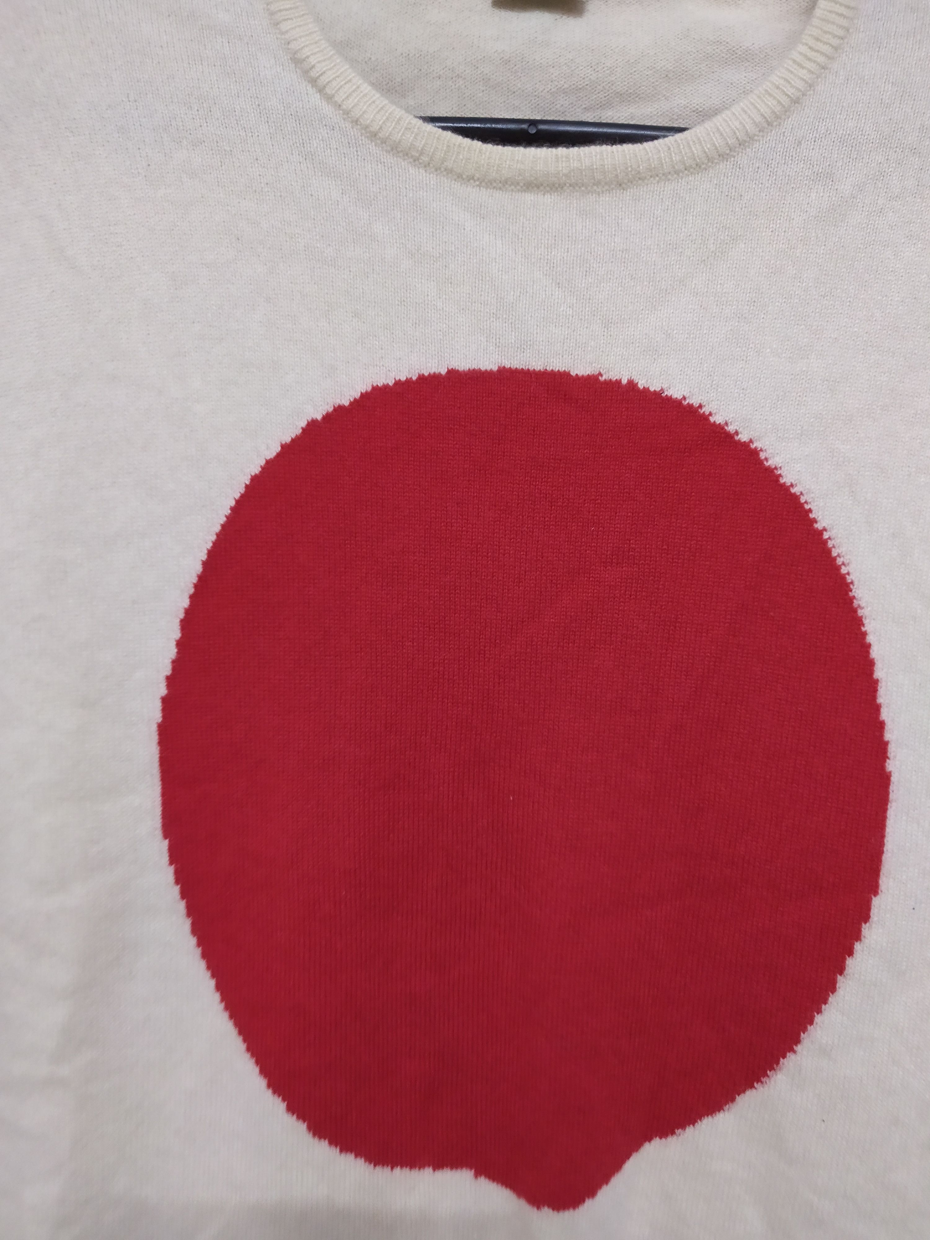 Sunspel SUNSPEL ENGLAND SWEATER KNITWEAR JAPAN FLAG SUN (B759) Size US M / EU 48-50 / 2 - 2 Thumbnail