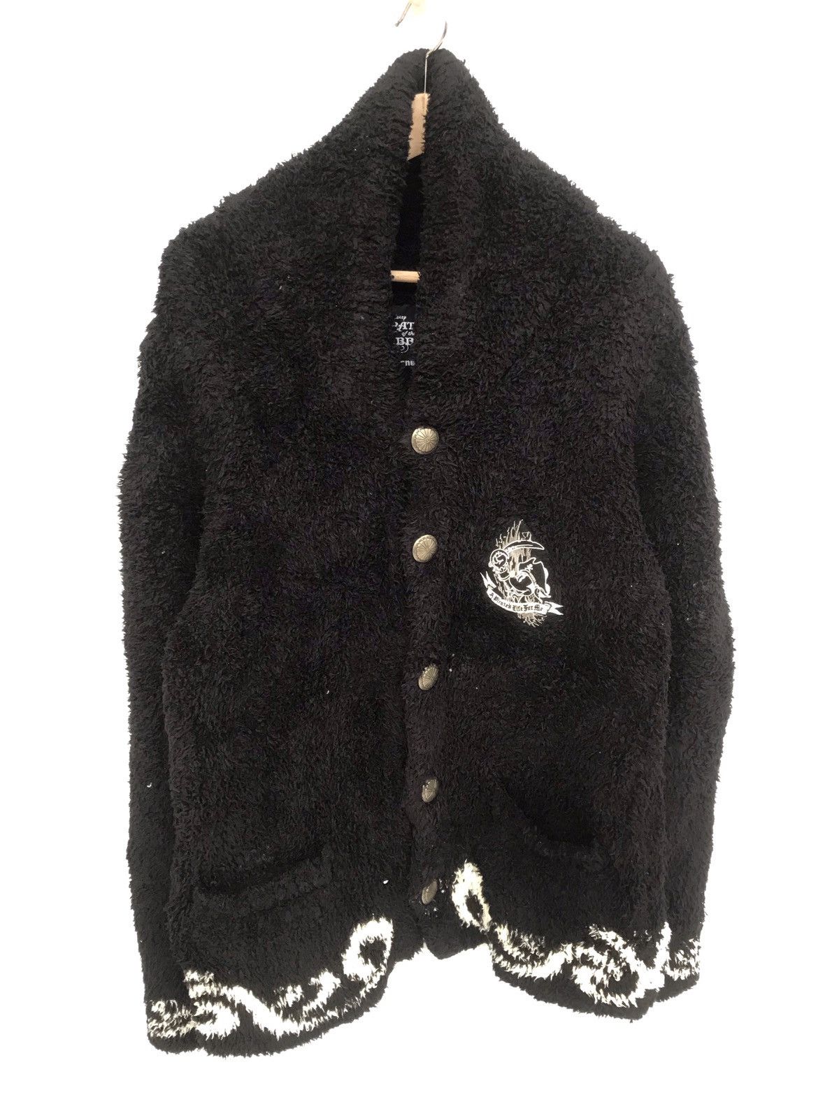 DISNEY PIRATES CARIBBEAN MOVIE SHERPA CARDIGAN