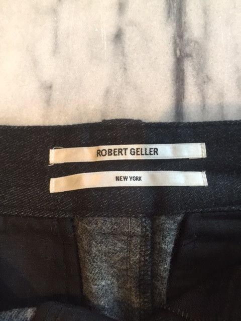 Robert Geller Robert Geller Dominik Charcoal Pant | Grailed