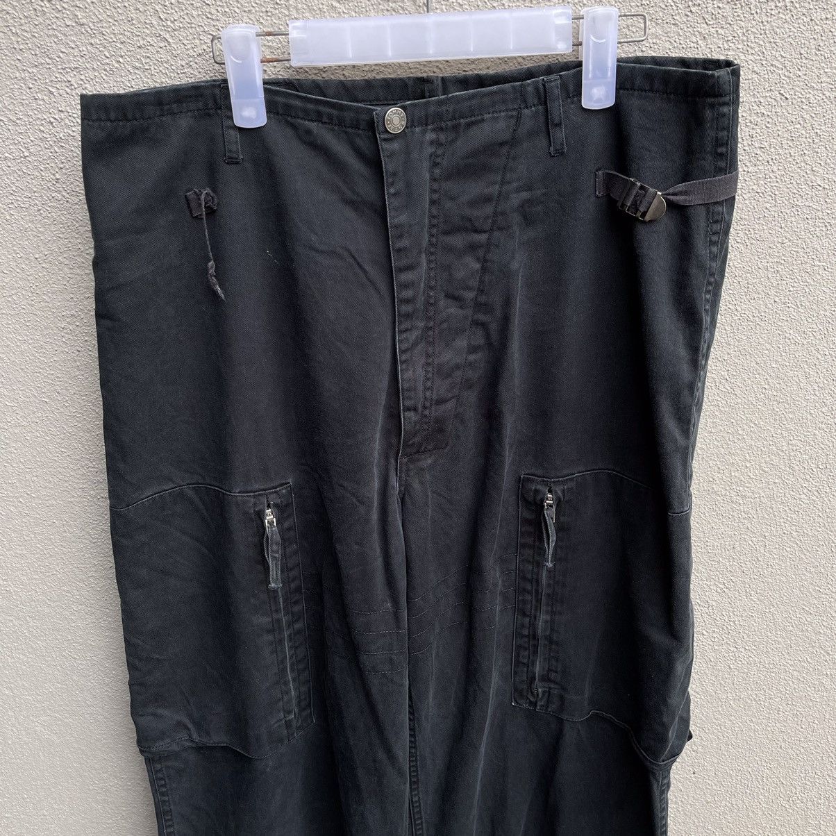Tommy Hilfiger × Vintage Vintage TOMMY HILFIGER cargo pants multi pocket tactical Size US 34 / EU 50 - 4 Thumbnail