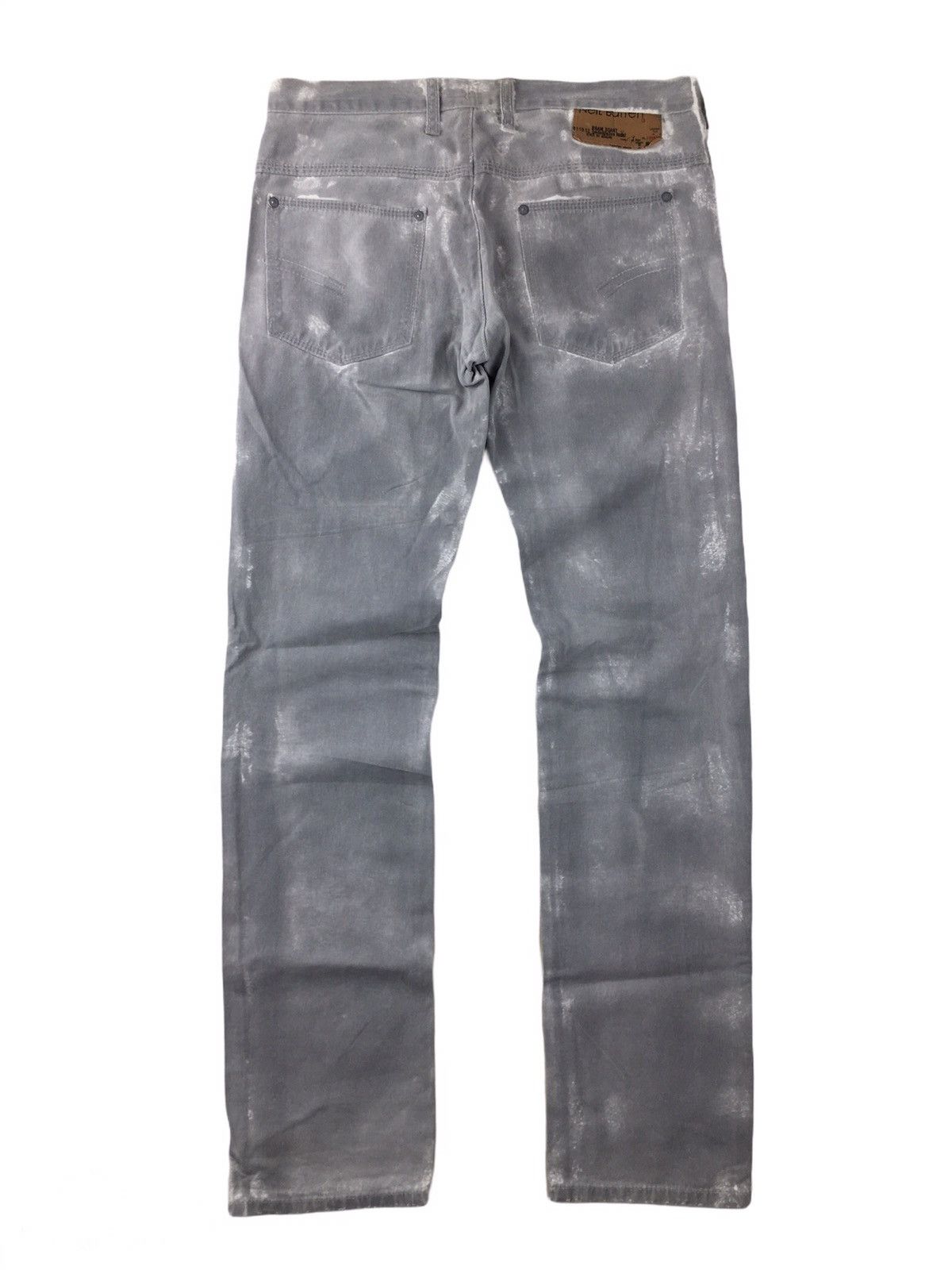 Neil Barrett Neil Barrett White Faded gray Side Zipper pant Size US 32 / EU 48 - 9 Thumbnail