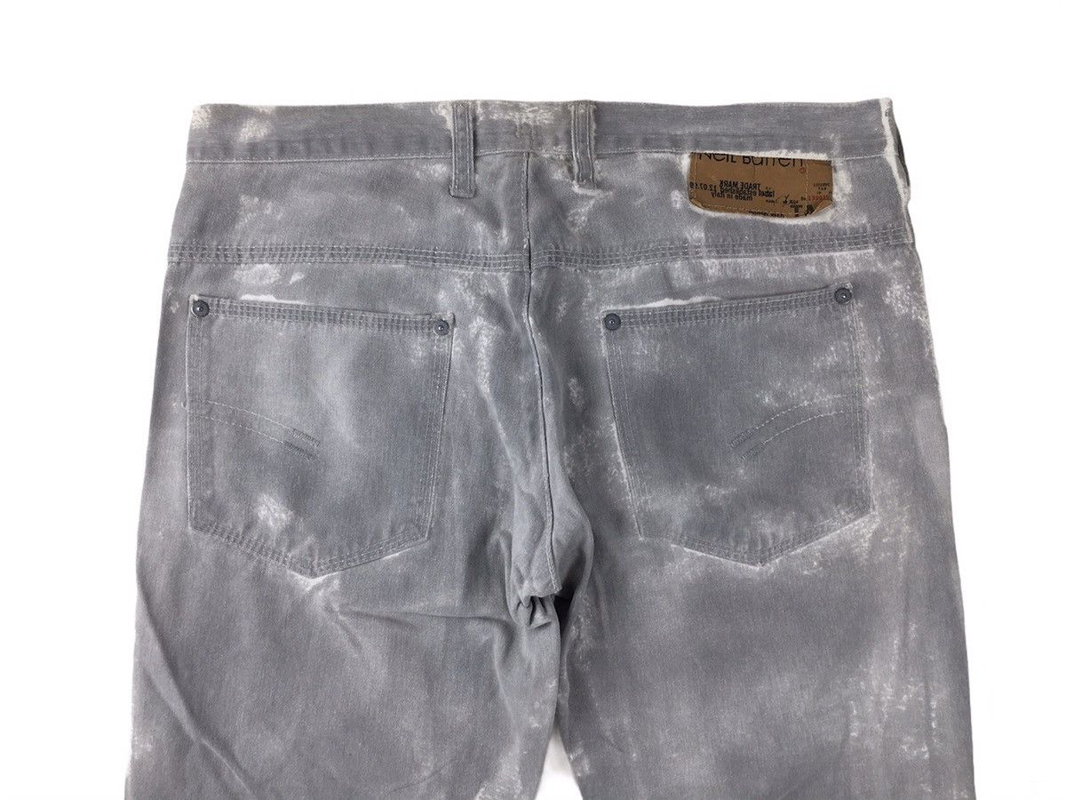 Neil Barrett Neil Barrett White Faded gray Side Zipper pant Size US 32 / EU 48 - 8 Thumbnail