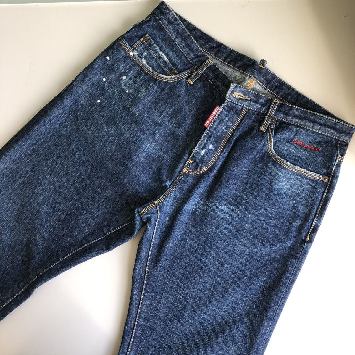 Dsquared2 Dsquared Paint Splatter Denim Jeans Grailed