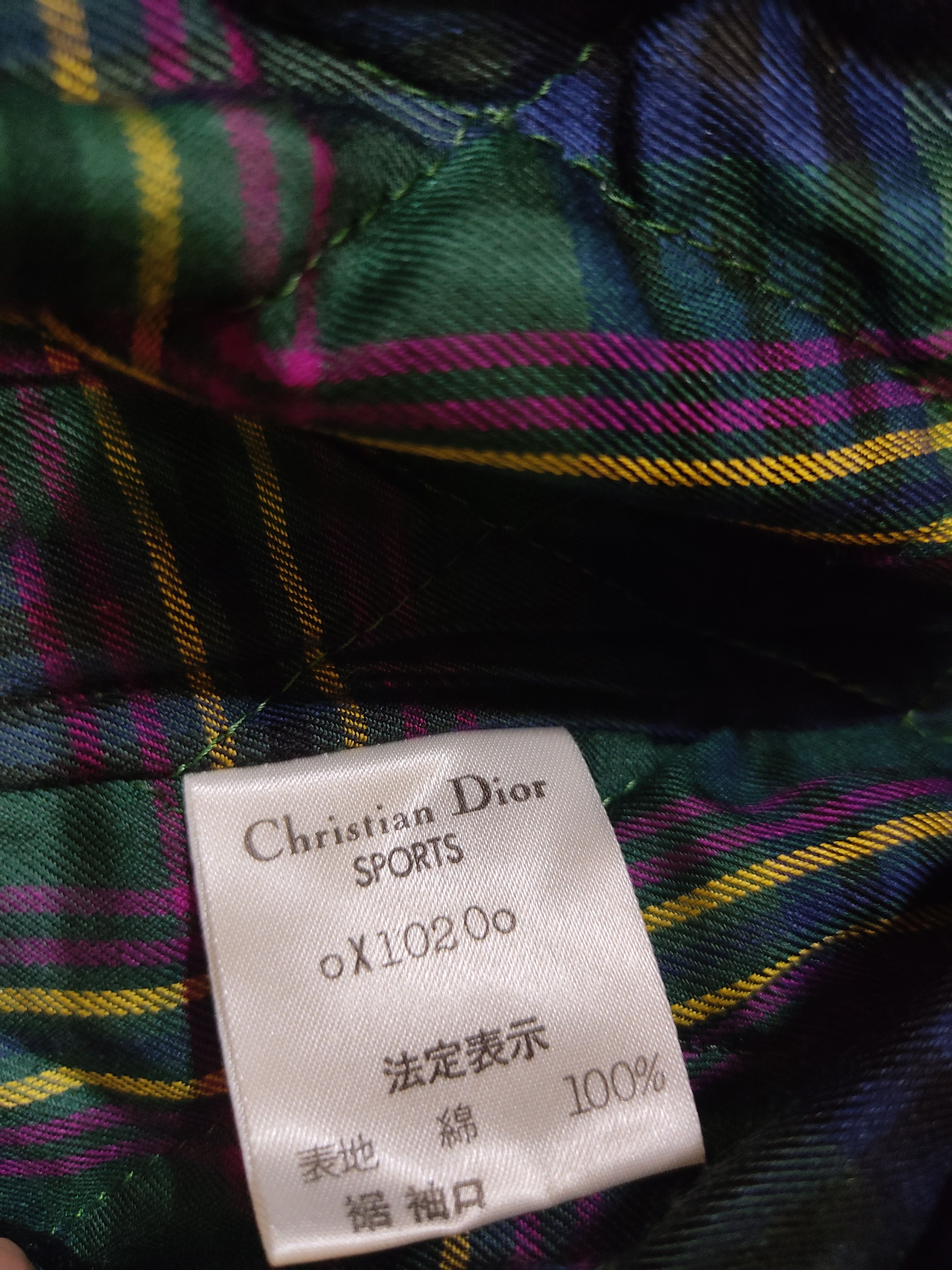 Christian Dior Monsieur × Dior × Vintage Vintage CHRISTIAN DIOR MONSIEUR Sportswear Hoodie Jacket Size US S / EU 44-46 / 1 - 4 Thumbnail