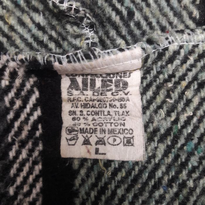 Vintage Vintage ailed netive navajo baja knitted hoodie jacket | Grailed