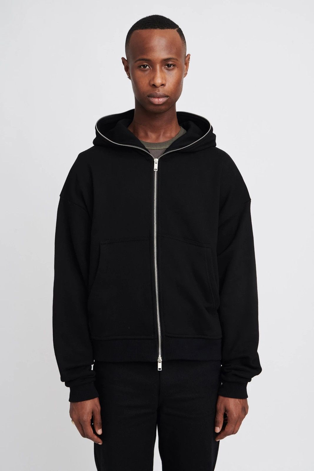 Ruben Kone Ruben Kone Full Zip Standard Hoodie “ink” 