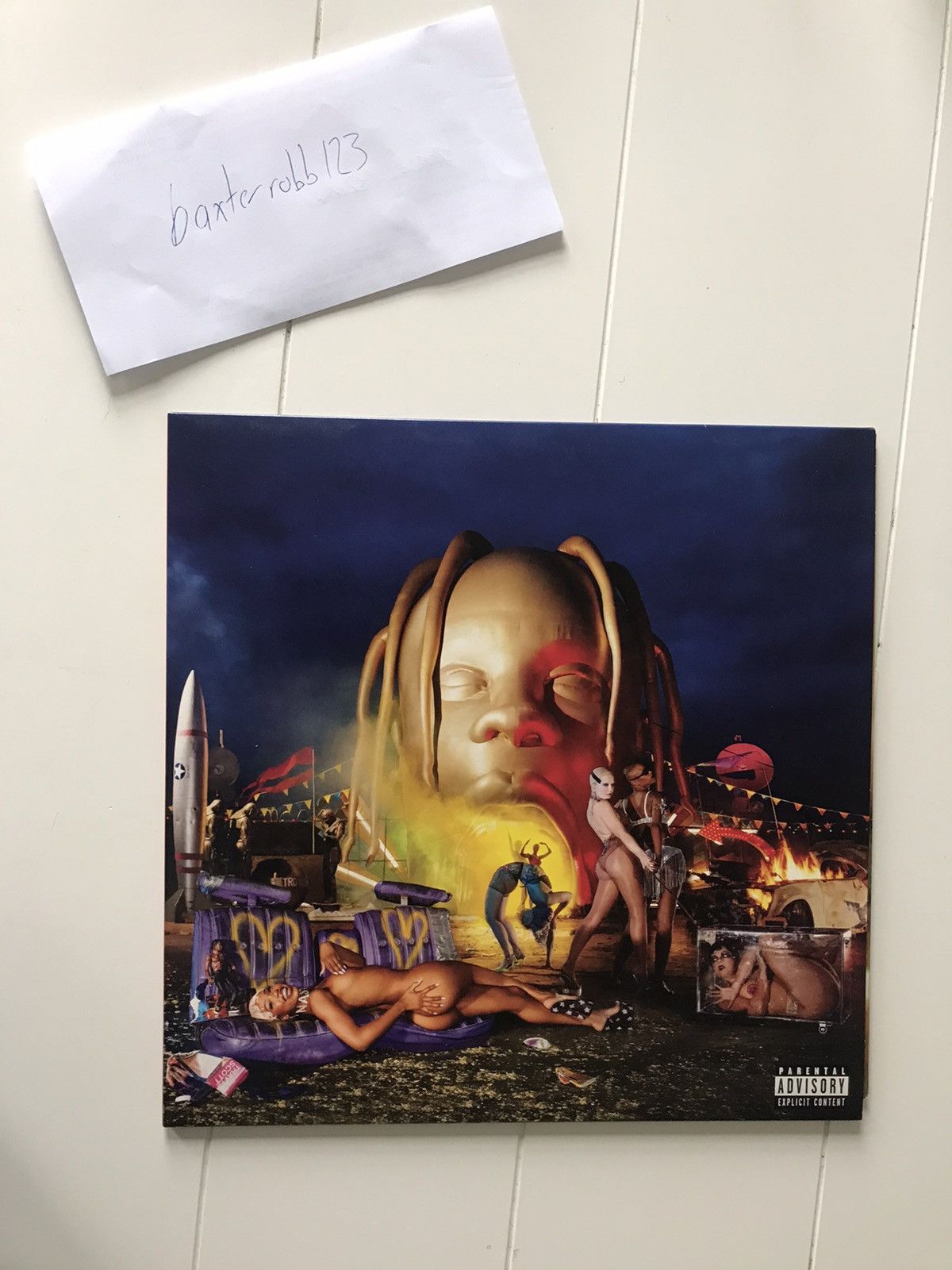 Travis Scott RARE!! Astroworld Limited Edition “Night Cover” | Grailed