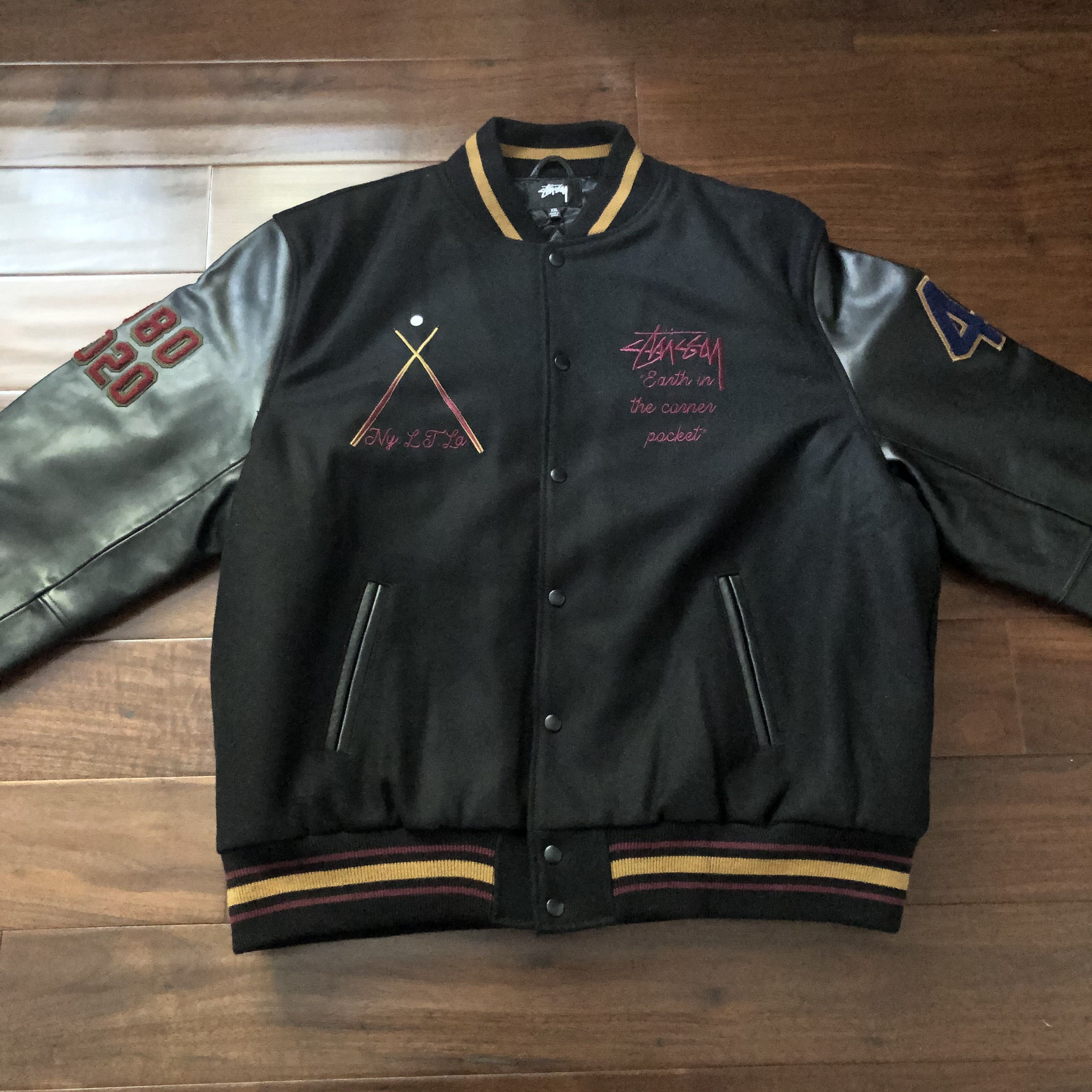 Stussy 40th Anniversary IST Varsity Jacket | Grailed