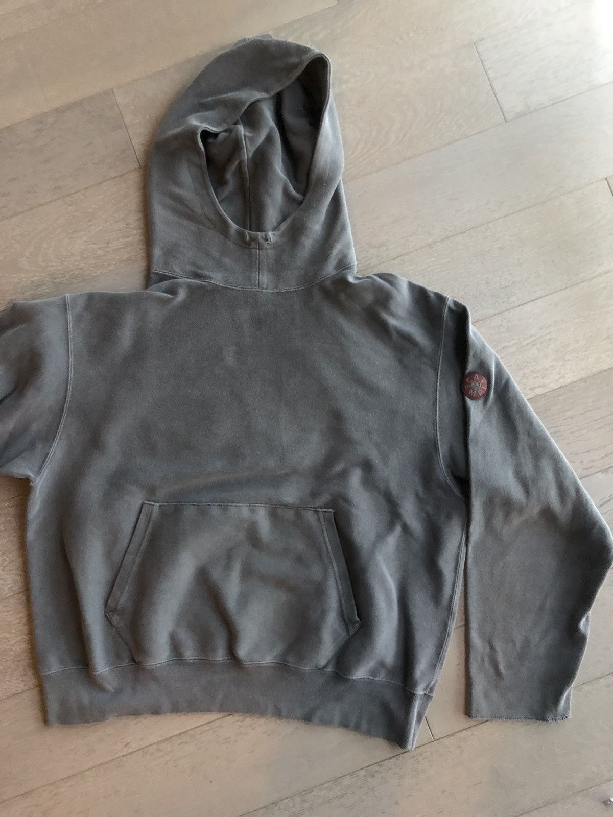 Cav Empt Cav Empt CE Overdye Charcoal Gray Hoodie Grailed